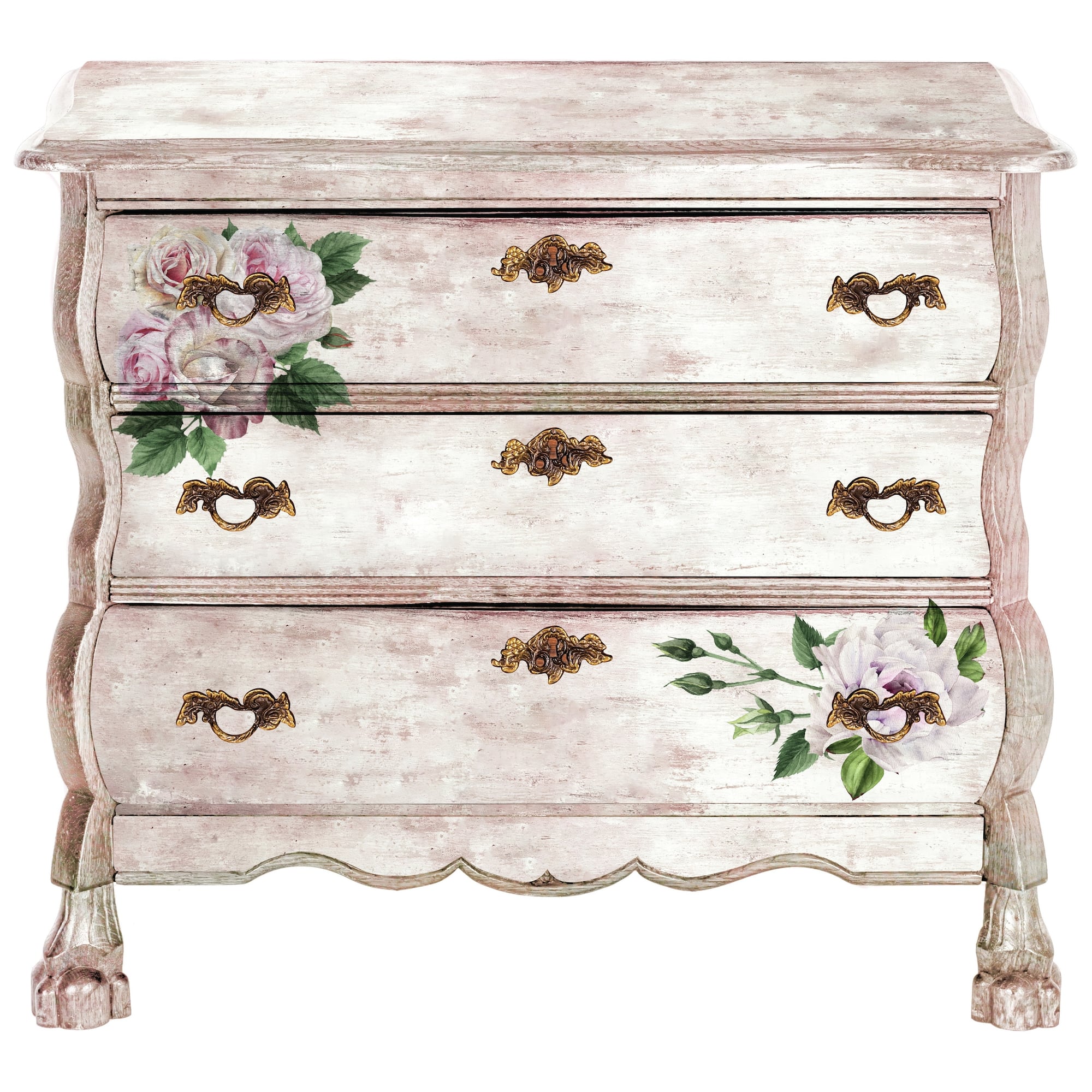 Prima® Re-Design® Delicate Roses Décor Transfers